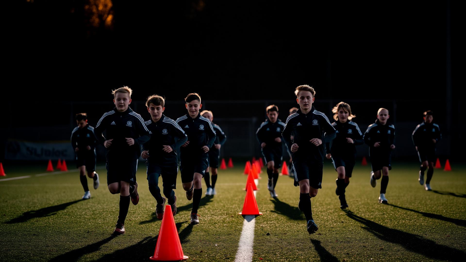 Academy training session